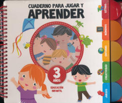 anónimo: Cuaderno para jugar y aprender, 3 anos (ISBN: 9788416122899)
