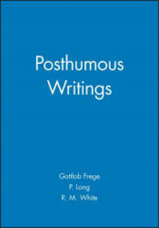 Posthumous Writings - Gottlob Frege (1981)