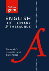 English Gem Dictionary and Thesaurus - Collins Dictionaries (2016)