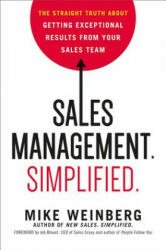 Sales Management. Simplified. - Weinberg (2015)