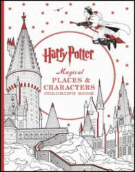 Harry Potter Magical Places Characters Coloring Book (2016)
