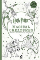 Harry Potter Magical Creatures Postcard Colouring Book - Warner Bros (2016)