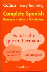 Easy Learning Complete Spanish - Grammar, Verbs and Vocabulary (2016)