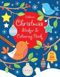 Usborne Sticker & Colouring Book - Christmas (2015)