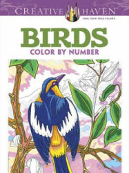 Creative Haven Birds Color by Number Coloring Book - George Toufexis (2016)