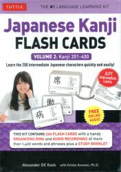 Japanese Kanji Flash Cards Kit Volume 2 Kanji 201-400 (2016)