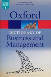 A Dictionary of Business and Management (2016)
