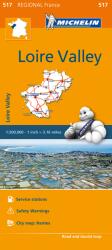 517. Loire Valley térkép Michelin 1: 200 000 2016 (2016)