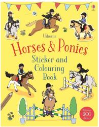 Horses & Ponies Sticker and Colouring Book - Fiona Patchett, Jessica Greenwell, Rebecca Finn (2016)