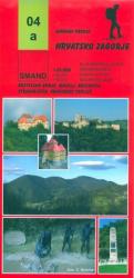 04a Hrvatsko Zagorje turista térkép Smand 1: 25 000 (ISBN: 9789537163198)