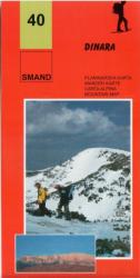 40. Dinara turista térkép Smand 1: 25 000 (ISBN: 5997408103653)