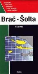 Brac, Solta turista térkép Forum 1: 60 000 (ISBN: 9789531798778)