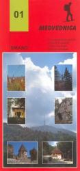 01. Medvednica turista térkép Smand 1: 25 000 (ISBN: 9789537163006)