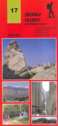 17. Srednji Velebit turista térkép Smand 1: 30 000 (ISBN: 9789539721761)