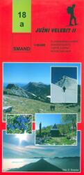18a Juzni Velebit turista térkép Smand 1: 30 000 (ISBN: 9789537163112)