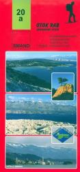 20a. Otok Rab turista térkép Smand 1: 25 000 (ISBN: 9789537163037)