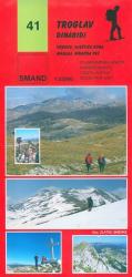 41. Troglav turista térkép 1: 25000 (ISBN: 9789537163242)