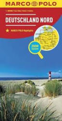 Észak-Németország térkép Marco Polo 2018 1: 500 000 (ISBN: 9783829738187)