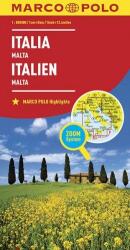 Olaszország térkép Marco Polo 1: 800 000 (ISBN: 9783829738330)