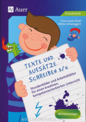 Franz Xavier Riedl, Alfons Schweiggert: Texte und Aufsätze schreiben 3/4 Klasse (ISBN: 9783403074786)
