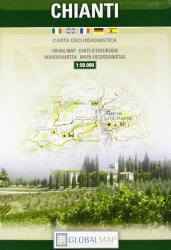Chianti térkép LAC Italy 1: 50 000 (ISBN: 9788879149211)