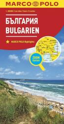 Bulgária térkép Marco Polo 1: 800 000 (ISBN: 9783829738224)