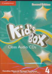 Caroline Nixon, Michael Tomlinson: Kid's Box Second Edition 4 Class Audio CDs (ISBN: 9781107667112)