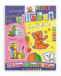 Coloreaza primul tau alfabet - Colectia: coloram, scriem, ne jucam (2016)