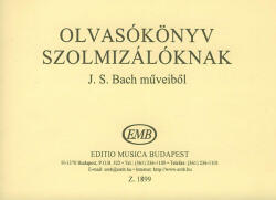 OLVASÓKÖNYV SZOLMIZÁLÓKNAK J. S. BACH MűVEIBőL (ISBN: 9786600191287)