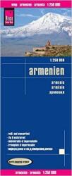 Örményország - Armenien térkép (ISBN: 9783831772735)