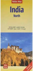 Észak India térkép Nelles 1: 1 500 000 (ISBN: 9783865745019)