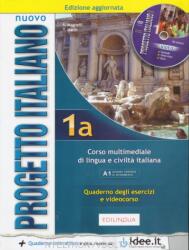 Nuovo Progetto Italiano 1a Quaderno degli esercizi e videocorso + DVD - Edizione Ungerese 2016 (ISBN: 9788898433445)