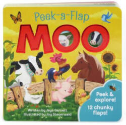MOO PEEK-A-FLAP-LIFT FLAP - Jaye Garnett (ISBN: 9781680521245)
