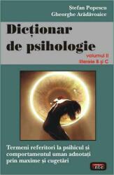 Dictionar de psihologie vol. 2 - Stefan Popescu (2000)