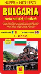 Bulgaria. Harta turistica si rutiera - Huber Kartographie (2006)