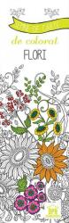 Semne de carte de colorat. Flori (ISBN: 9786066834001)