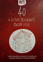 40 de lecturi pasionante pentru liceu (ISBN: 9786067104172)