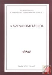 A szinonimitásról (ISBN: 9789638562234)