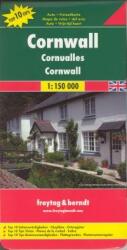 Cornwall autóstérkép (ISBN: 9783707909579)