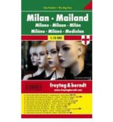 Milánó, 1: 10 000 City Pocket vízhatlan Freytag térkép PL 110 CP (ISBN: 9783707909272)