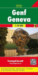 Genf térkép Freytag 1: 10 000 (ISBN: 9783707907902)