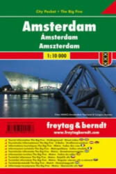 Amszterdam várostérkép, 1: 10 000 City Pocket vízhatlan Freytag Amszterdam térkép PL 105 CP (ISBN: 9783707909197)