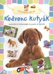 Kedvenc kutyák /Matricás album (ISBN: 9789639962613)