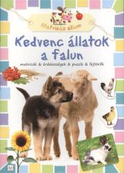Kedvenc állatok a falun /Matricás album (ISBN: 9789639962620)