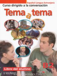 Tema a Tema B2 Libro del alumno (ISBN: 9788477117223)