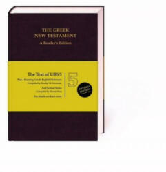 The Greek New Testament. A Reader's Edition - Barbara Aland, Kurt Aland, Johannes Karavidopoulos, Carlo M. Martini, Bruce M. Metzger (ISBN: 9783438051684)