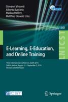 E-Learning, E-Education, and Online Training (ISBN: 9783319496245)