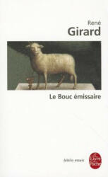 Le Bouc Emissaire - René Girard (ISBN: 9782253037385)
