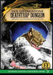 Deathtrap Dungeon Colouring Book - Ian Livingstone (ISBN: 9781911390091)