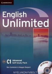 English Unlimited Advanced Self-study Pack (Workbook with DVD-ROM) - Ben Goldstein (ISBN: 9780521169738)